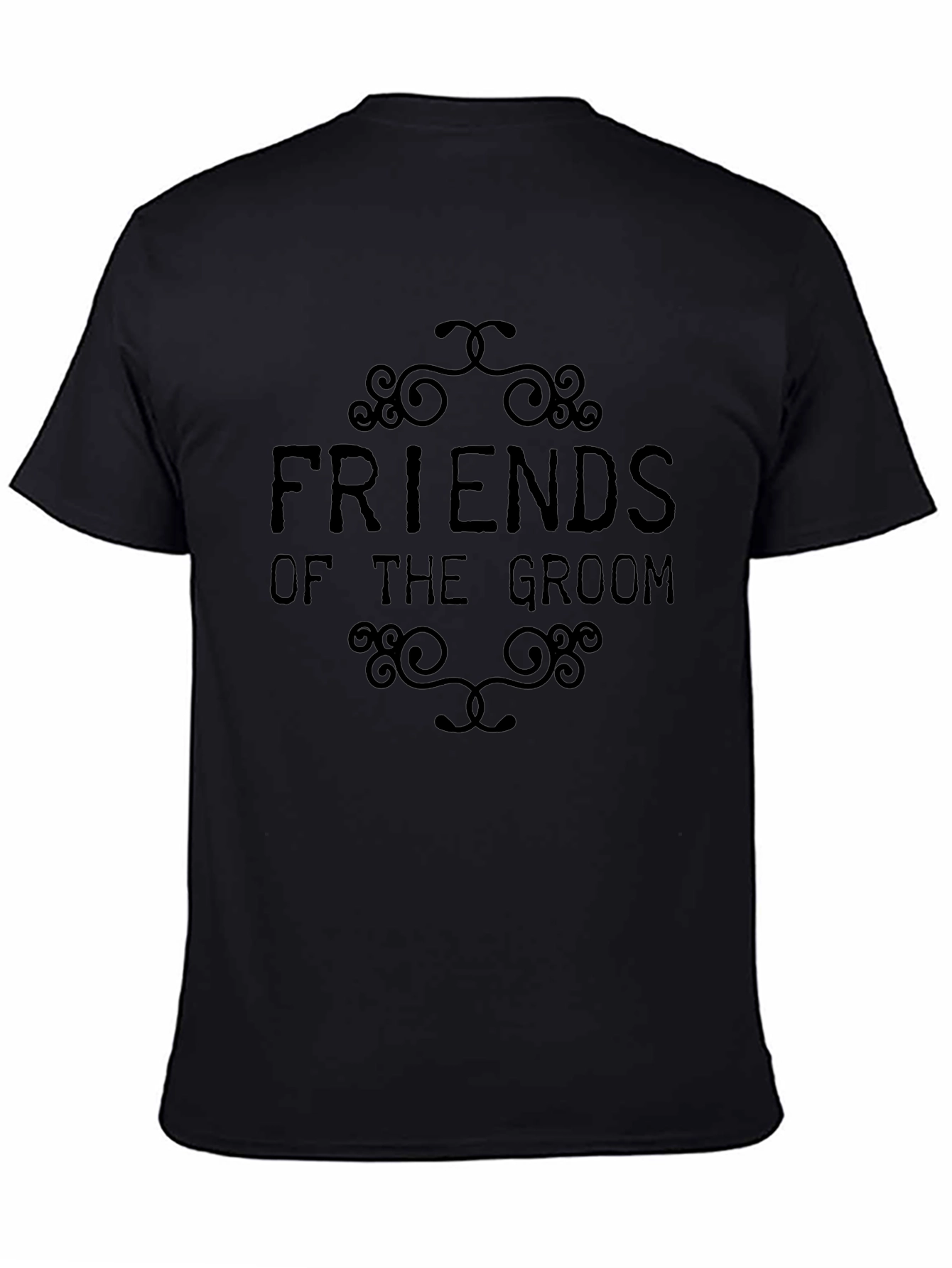 Friends of the Groom Crewneck T-Shirt