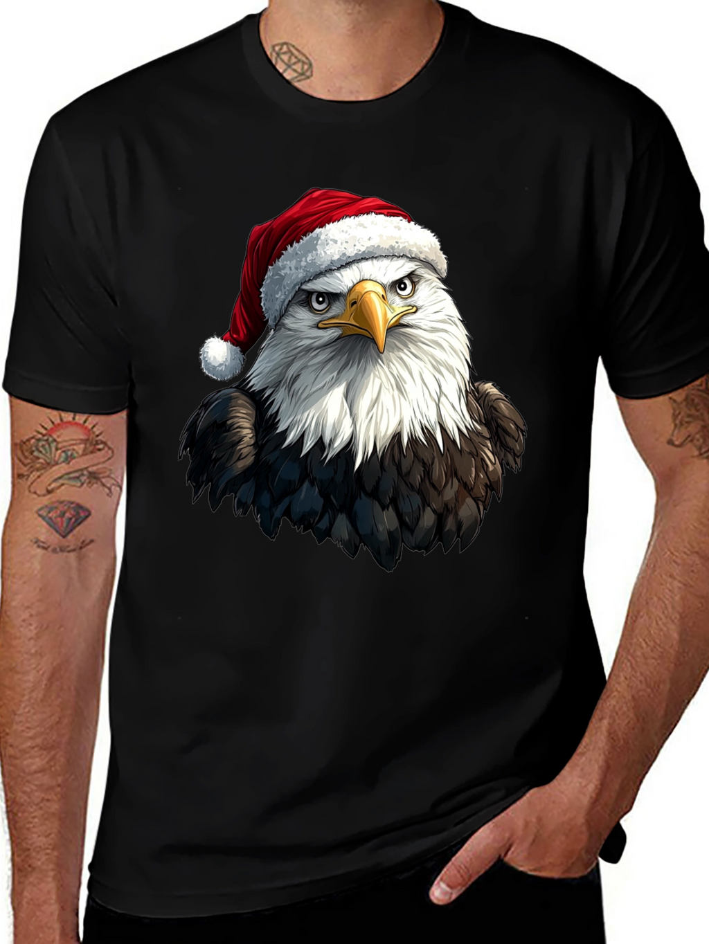 Eagle Christmas T-Shirt
