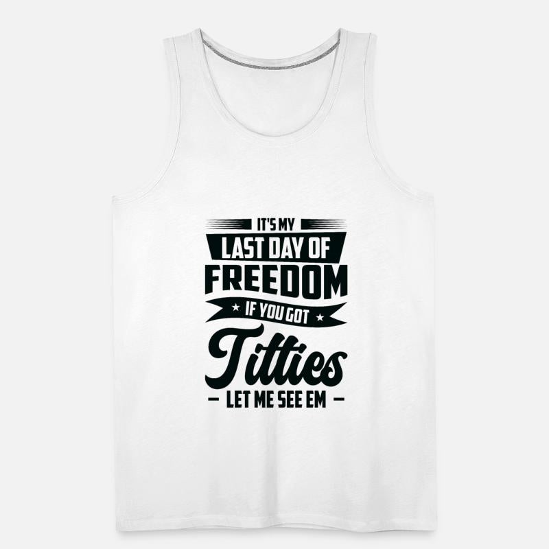 Bachelor Drinking Freedom Titties Bachelor Party