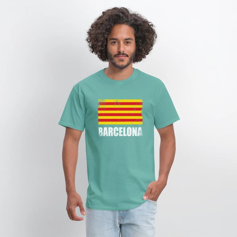 Bandera Barcelona Travel Tourist Catalonian Flag