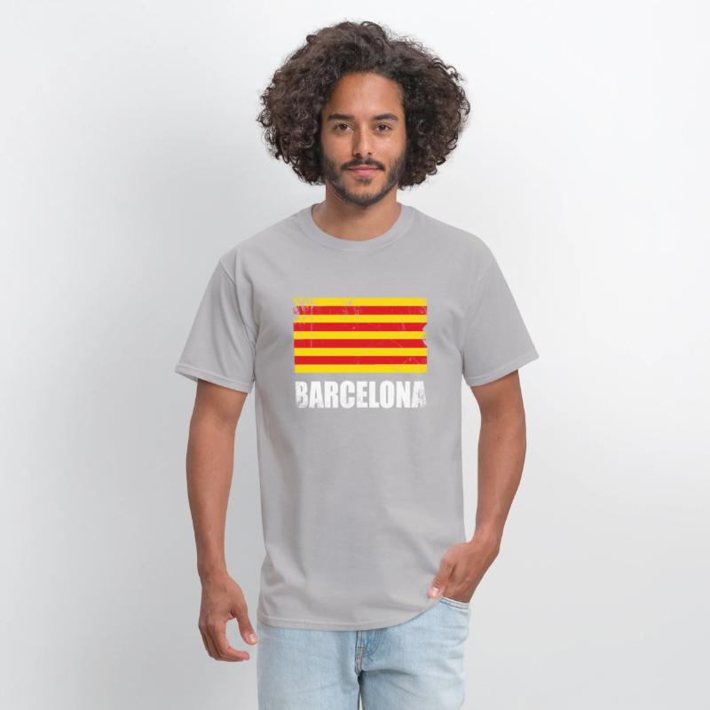 Bandera Barcelona Travel Tourist Catalonian Flag