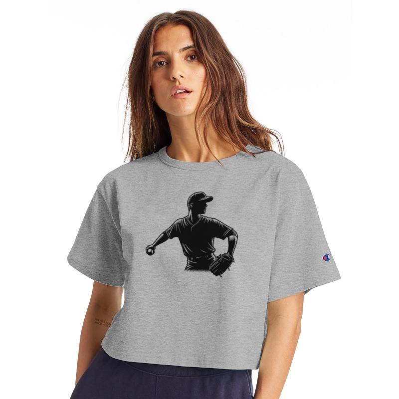 Baseball Player With Ball And Baseball Glove