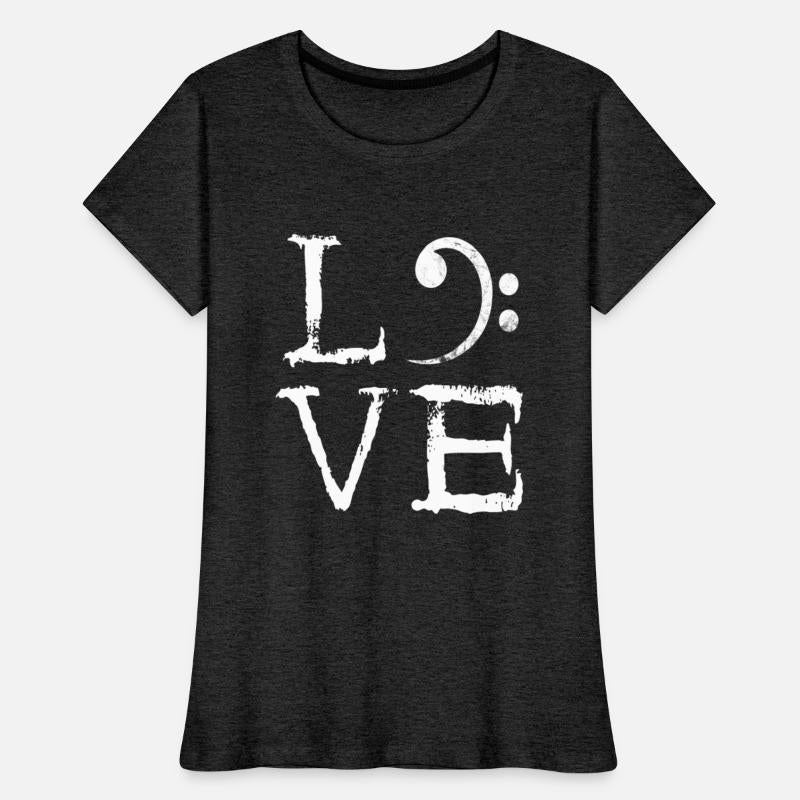 Bass Clef Creepy Love Bass Guitar Player Bass