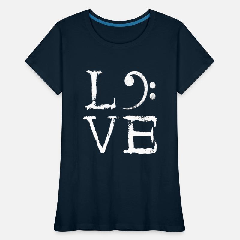 Bass Clef Creepy Love Bass Guitar Player Bass