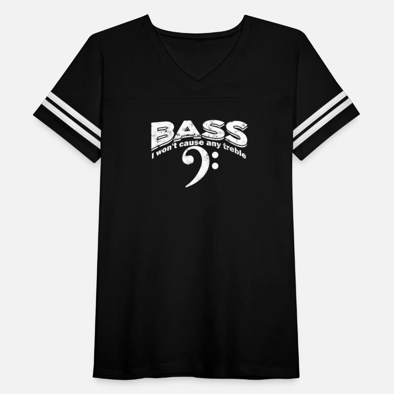 Bass I won't cause any treble - bass clef