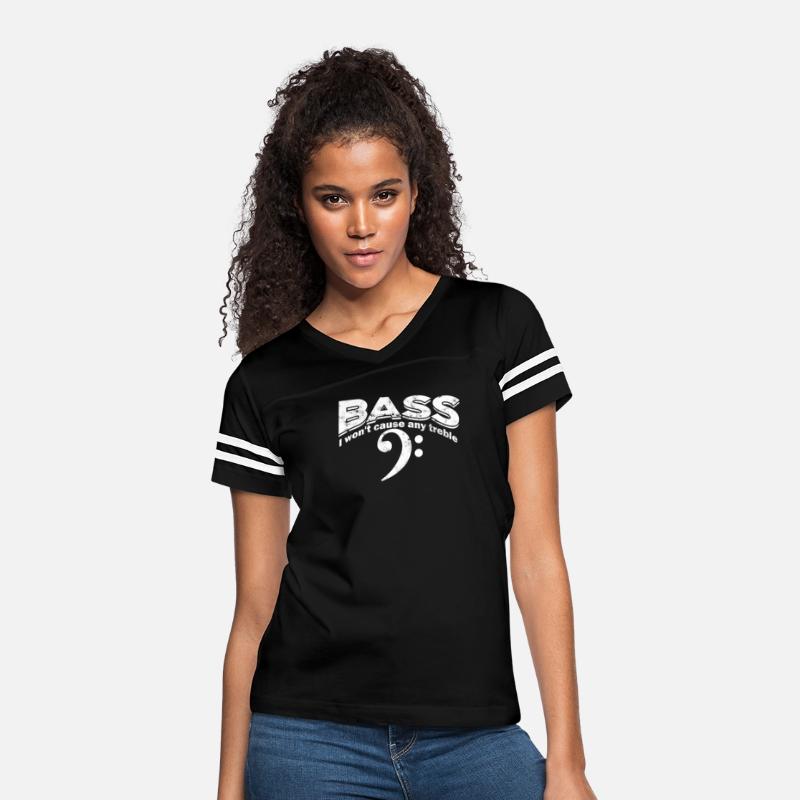 Bass I won't cause any treble - bass clef