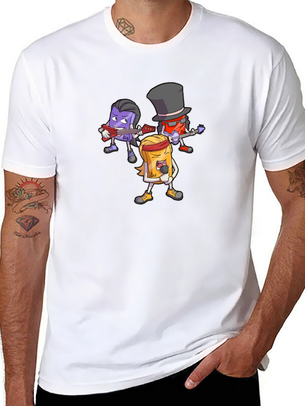 Band Tee: Periodic Table Rockers