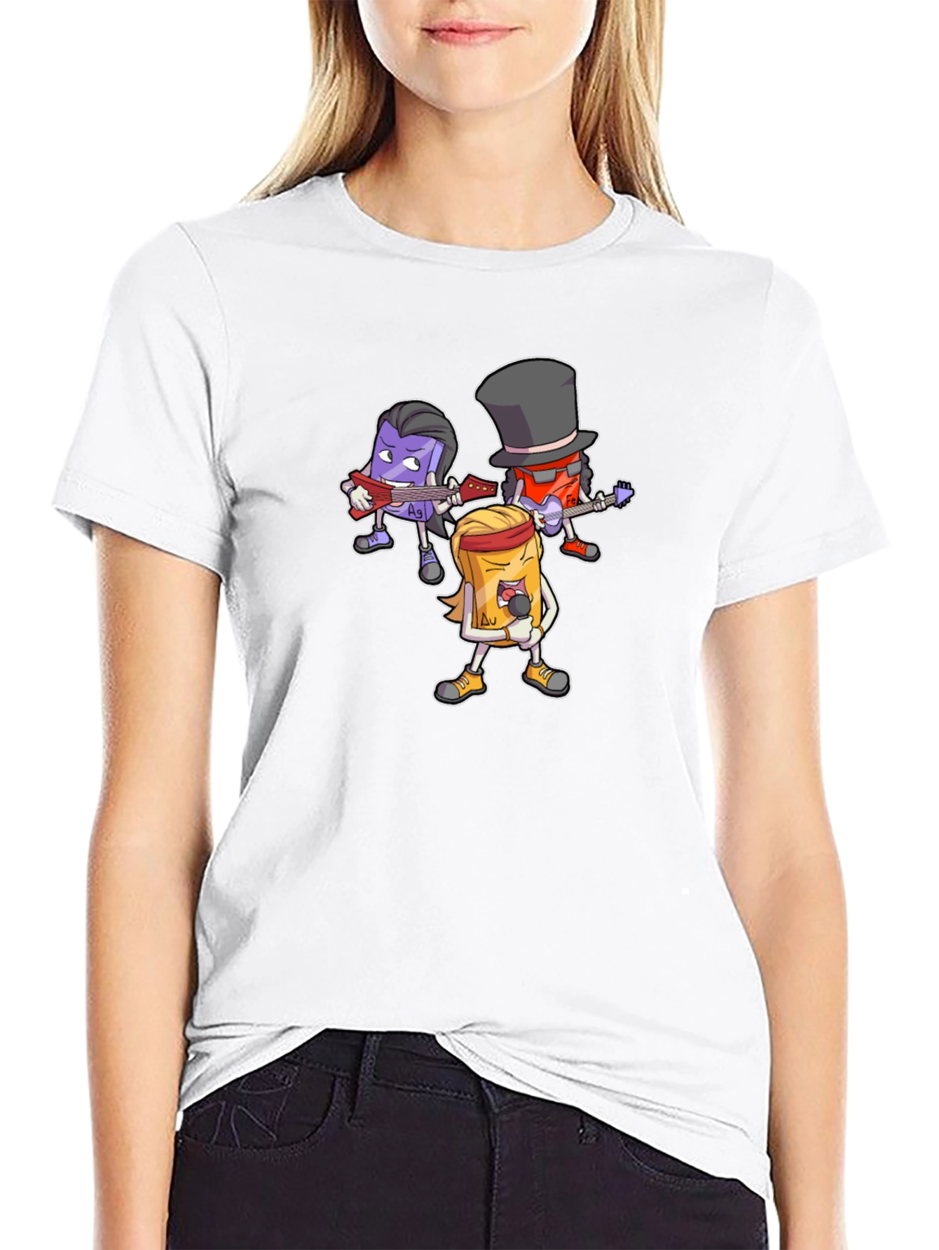 Band Tee: Periodic Table Rockers