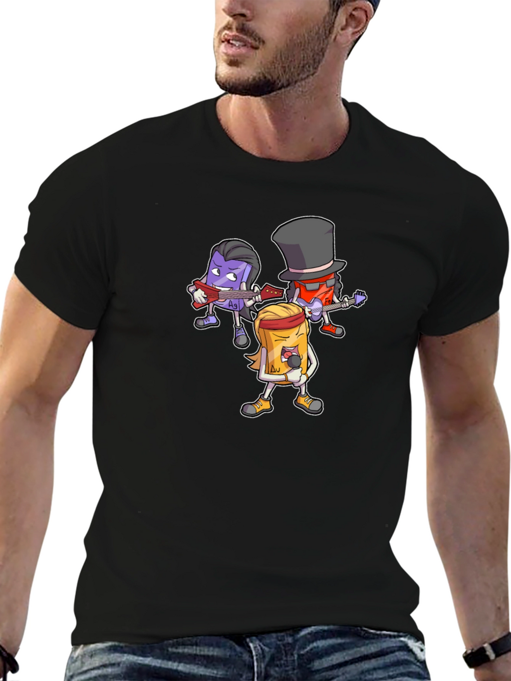 Band Tee: Periodic Table Rockers