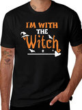 Im With The Witch Halloween T-Shirt