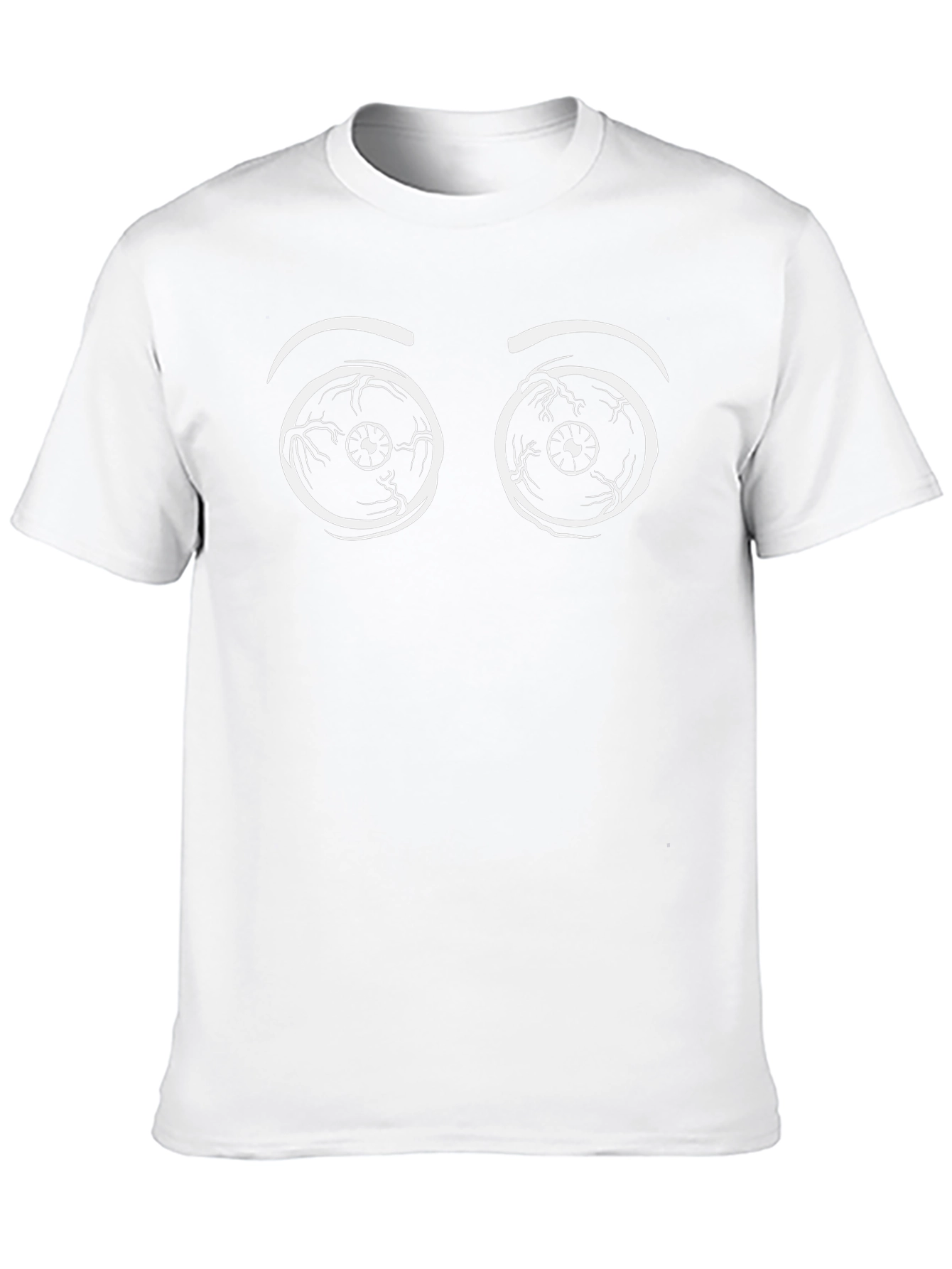 Eyeball Graphic T-Shirt - Funny Halloween Tee