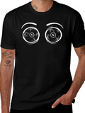 Eyeball Graphic T-Shirt - Funny Halloween Tee