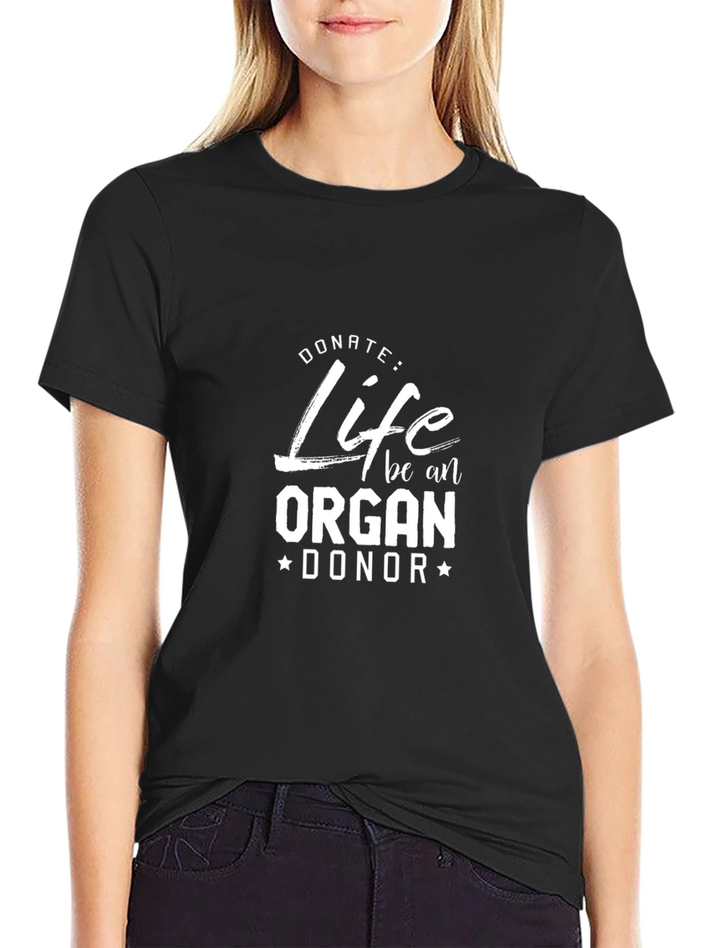 Donate Life Organ Donor Graphic T-Shirt