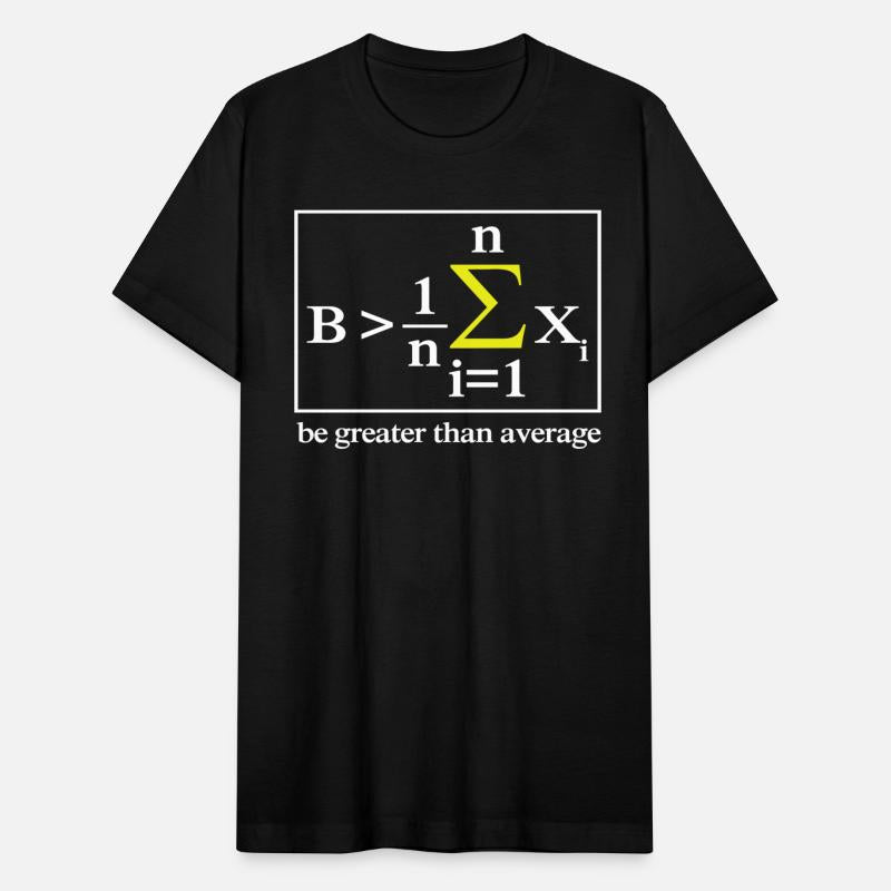 be greater than average