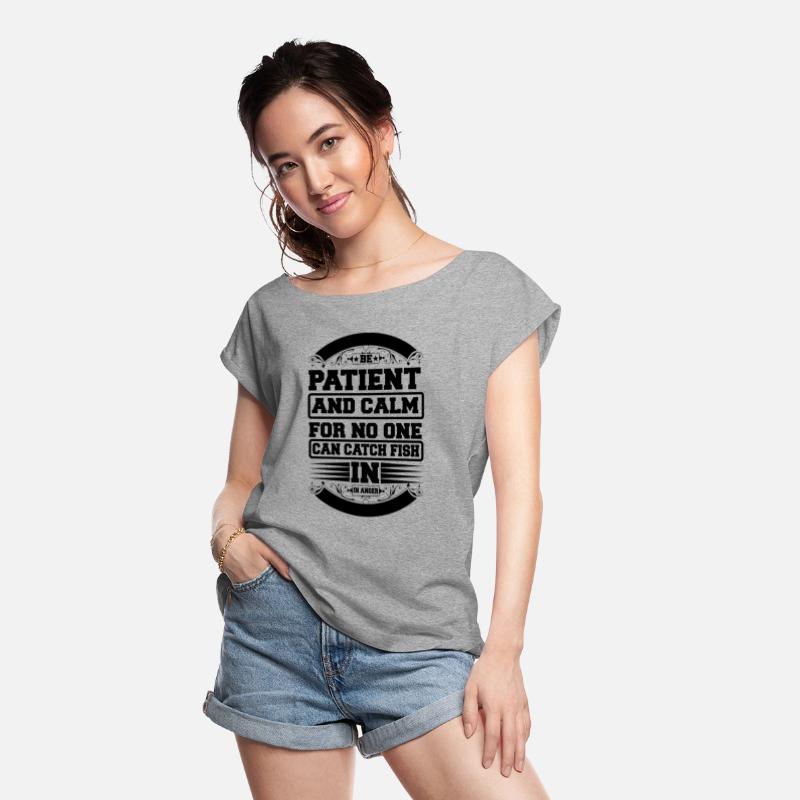 Be patient and calm for no one catch fish