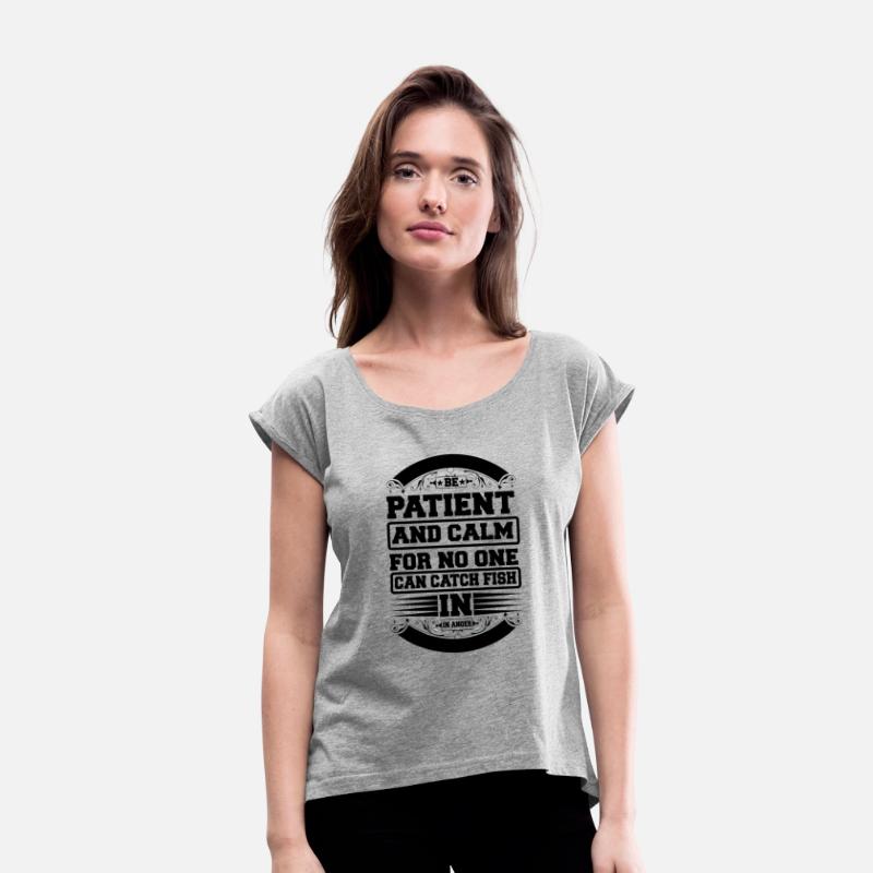 Be patient and calm for no one catch fish