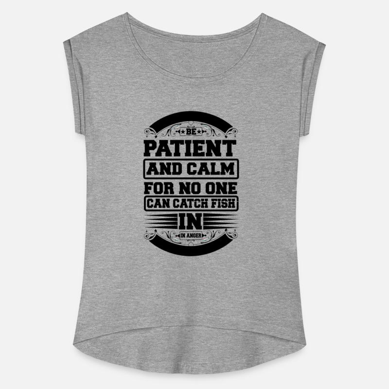 Be patient and calm for no one catch fish