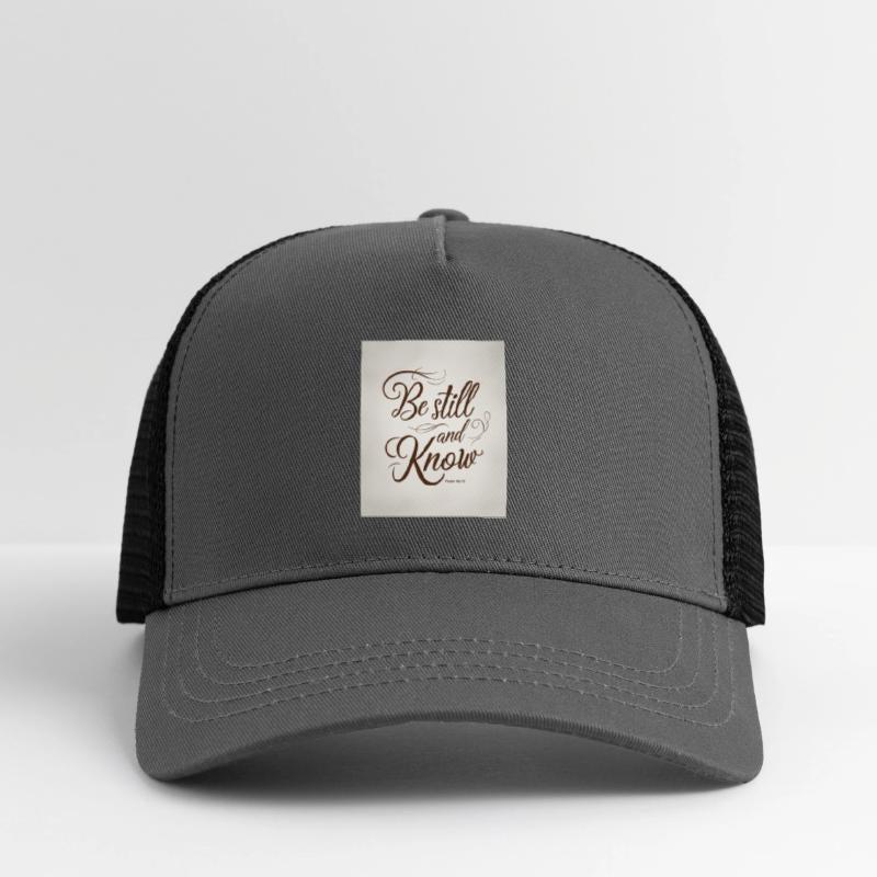 Be Still And Know Psalm 46:10 Minimal Tee