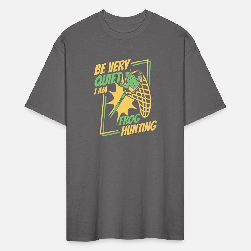 Be Very Quiet I Am Frog Hunting Bullfrog Frog