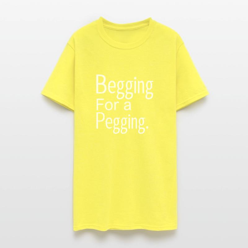 Begging For a Pegging, Christmas Humor Quote