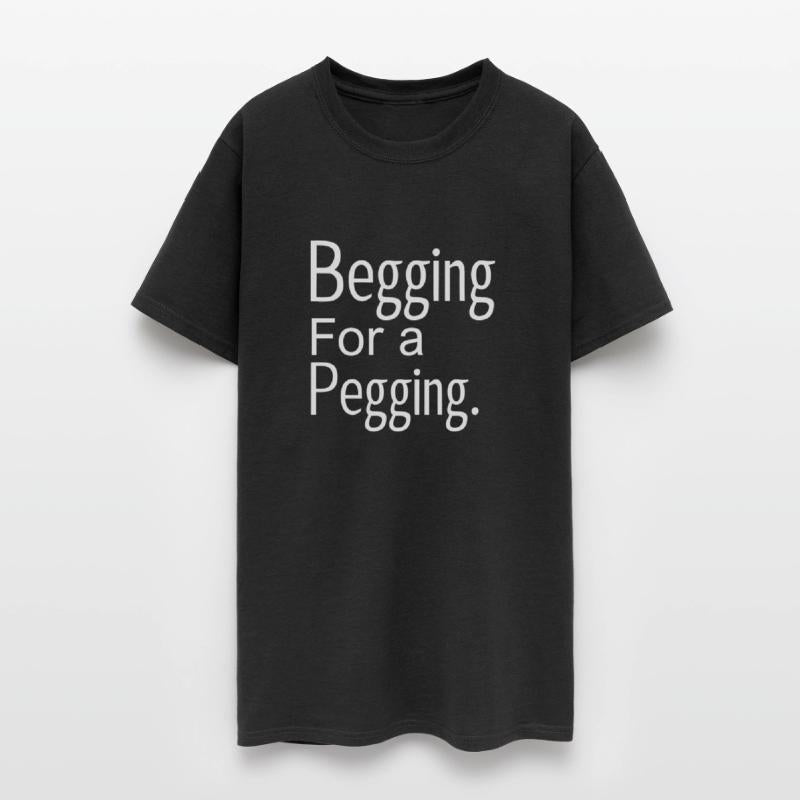 Begging For a Pegging, Christmas Humor Quote