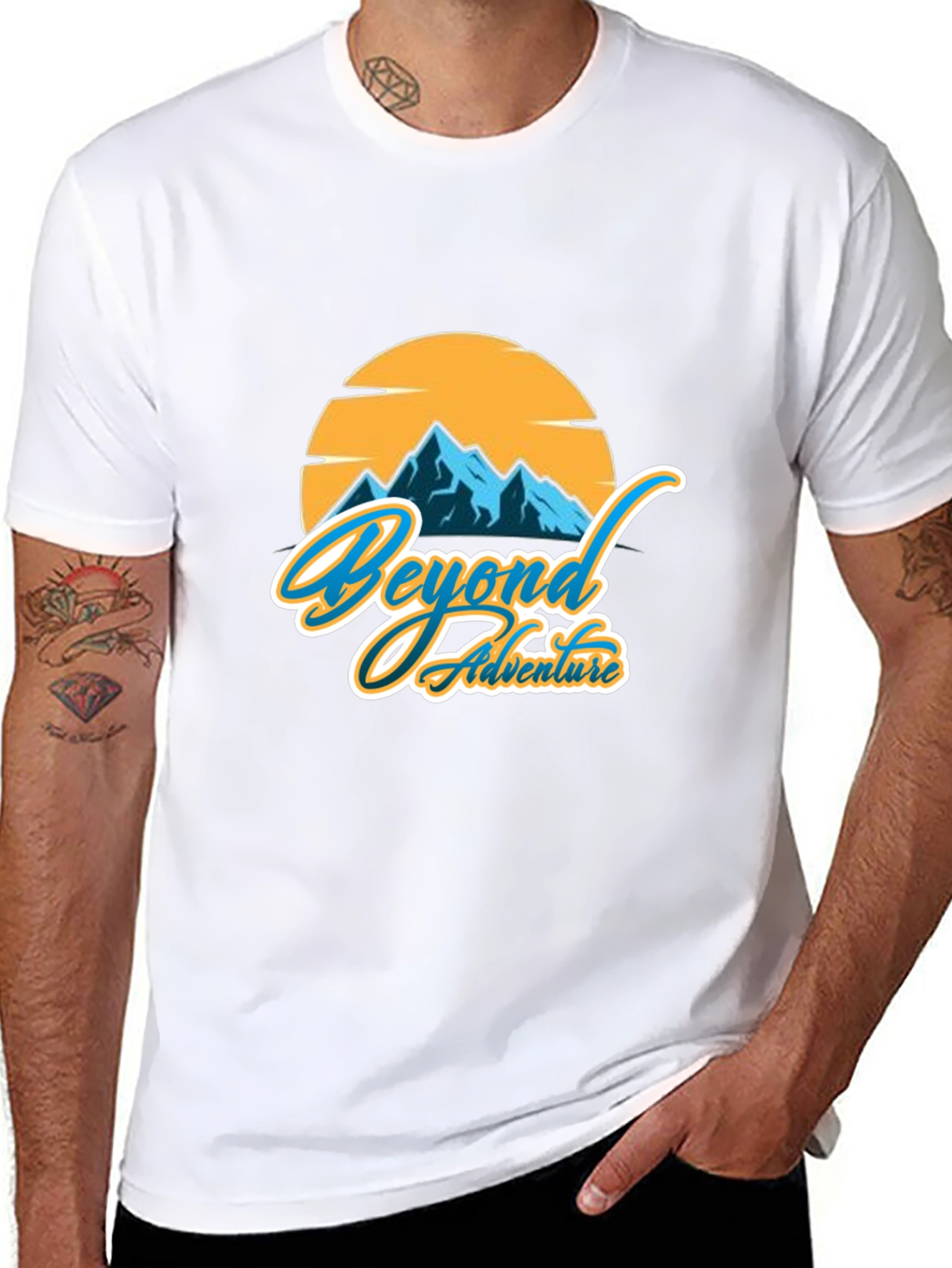 Beyond Adventure Mountain Graphic T-Shirt