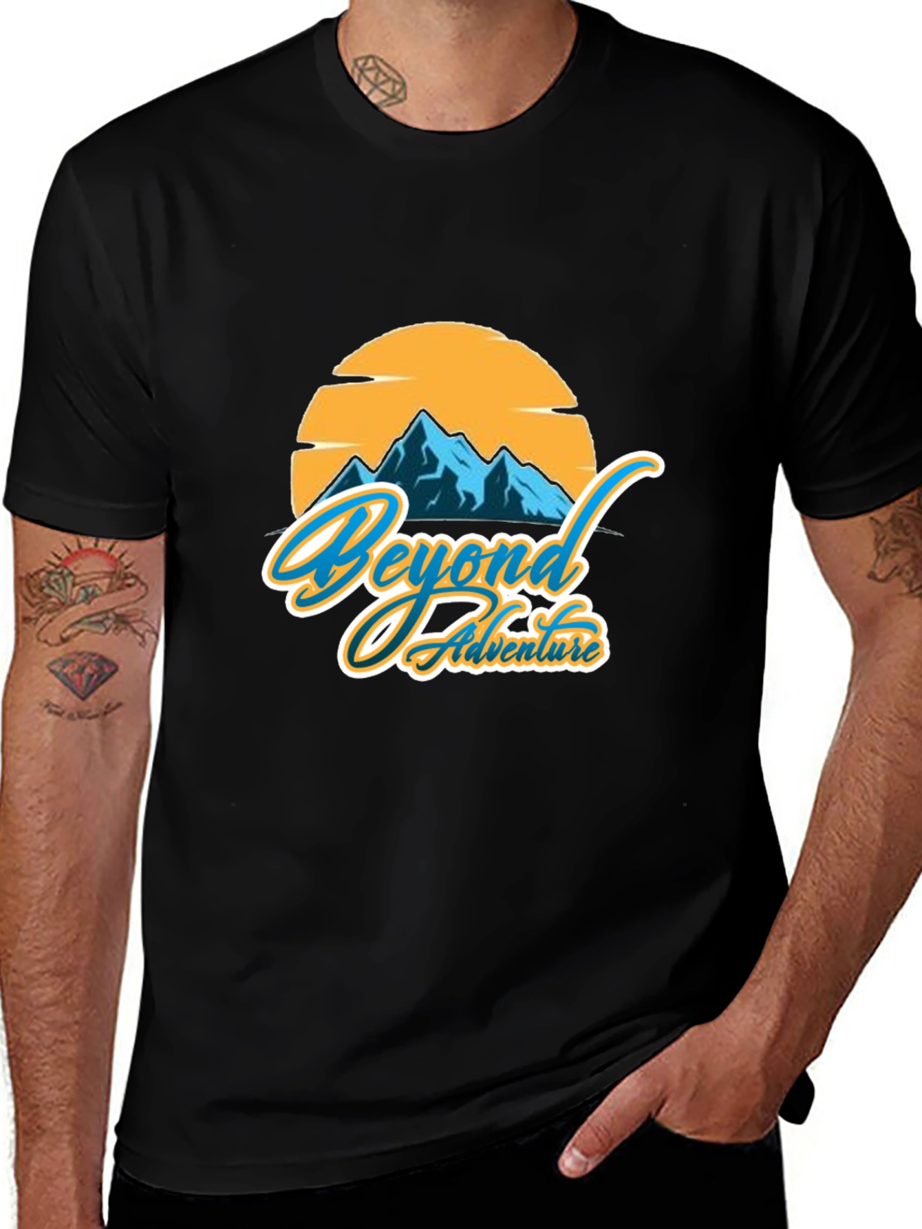 Beyond Adventure Mountain Graphic T-Shirt