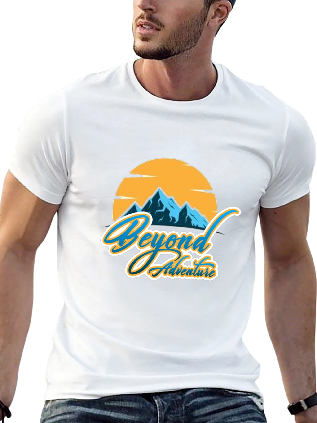 Beyond Adventure Mountain Graphic T-Shirt