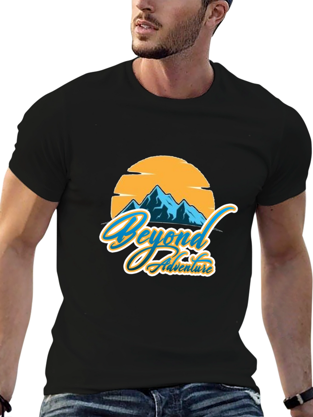 Beyond Adventure Mountain Graphic T-Shirt