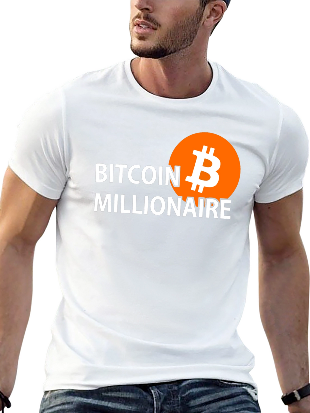 Bitcoin Millionaire Graphic Tee