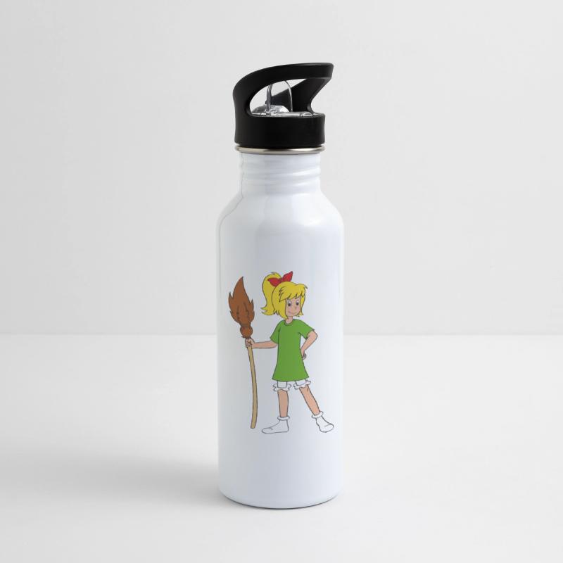 Bibi Blocksberg Poses with Broom