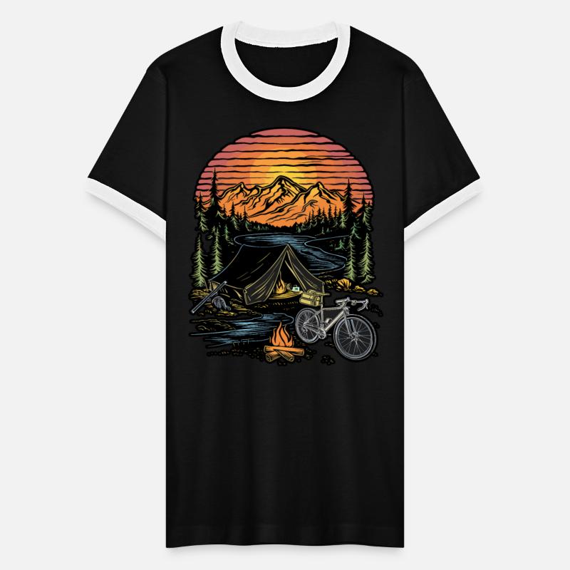 Bicycle Camping Mountains Nature Excursion