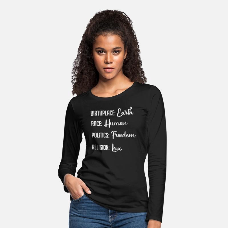 Birthplace Earth, Race Human, Politics Religion