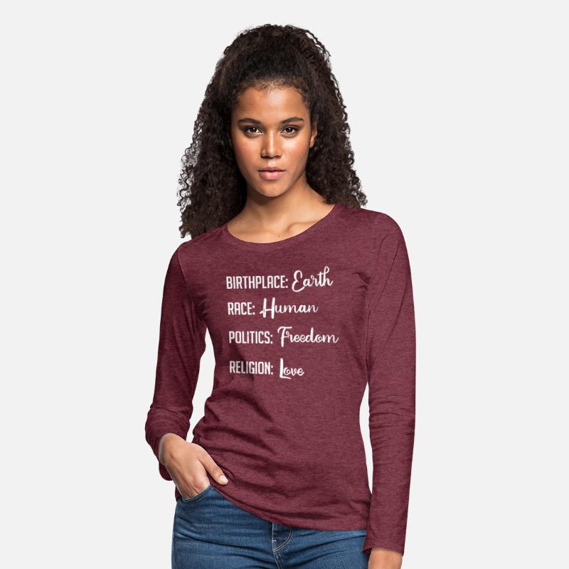 Birthplace Earth, Race Human, Politics Religion