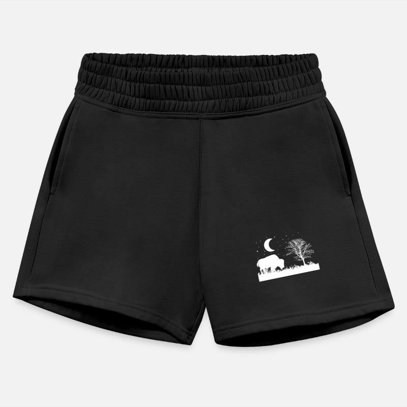 Bison eating Grass Animal