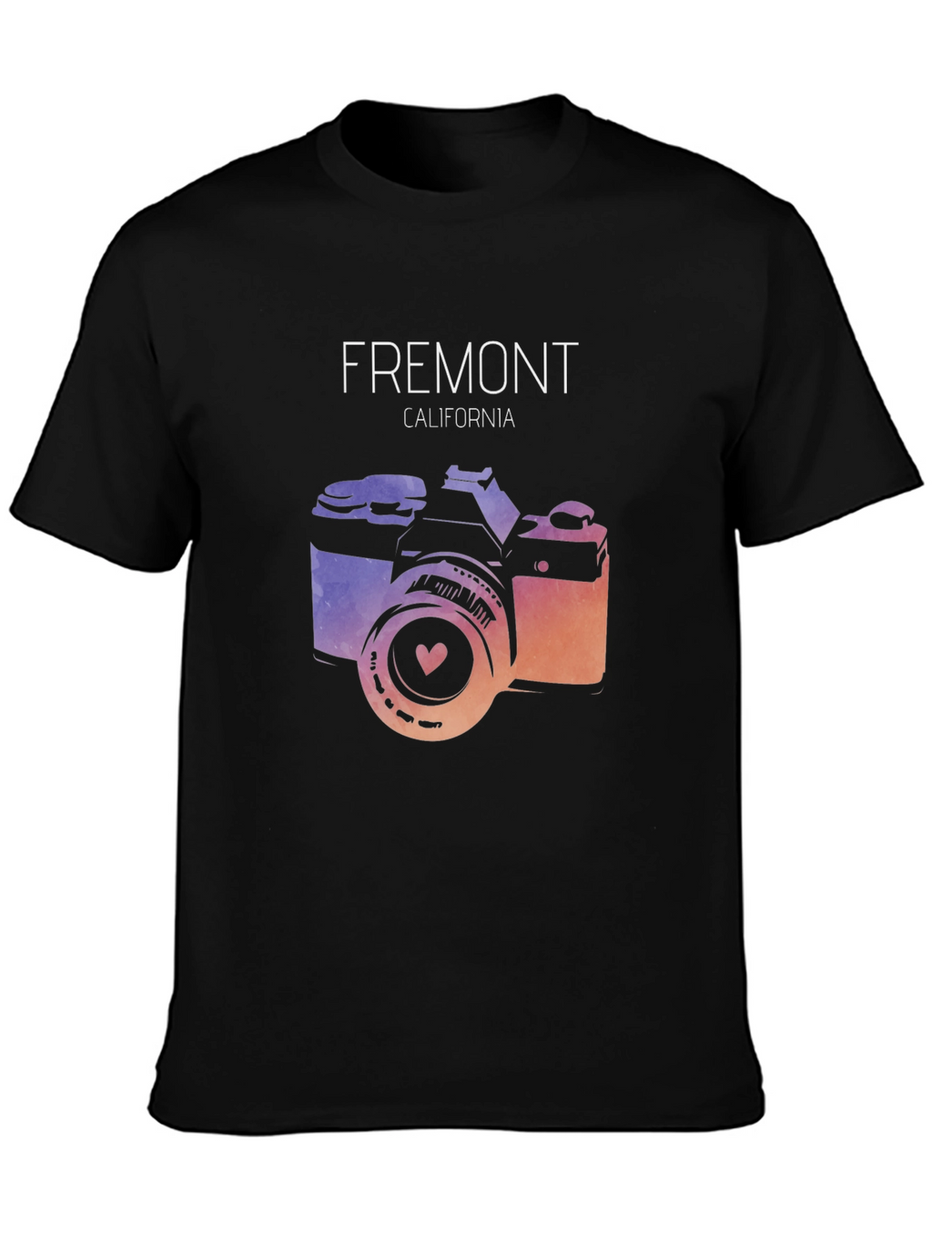 Fremont California Camera Graphic T-Shirt