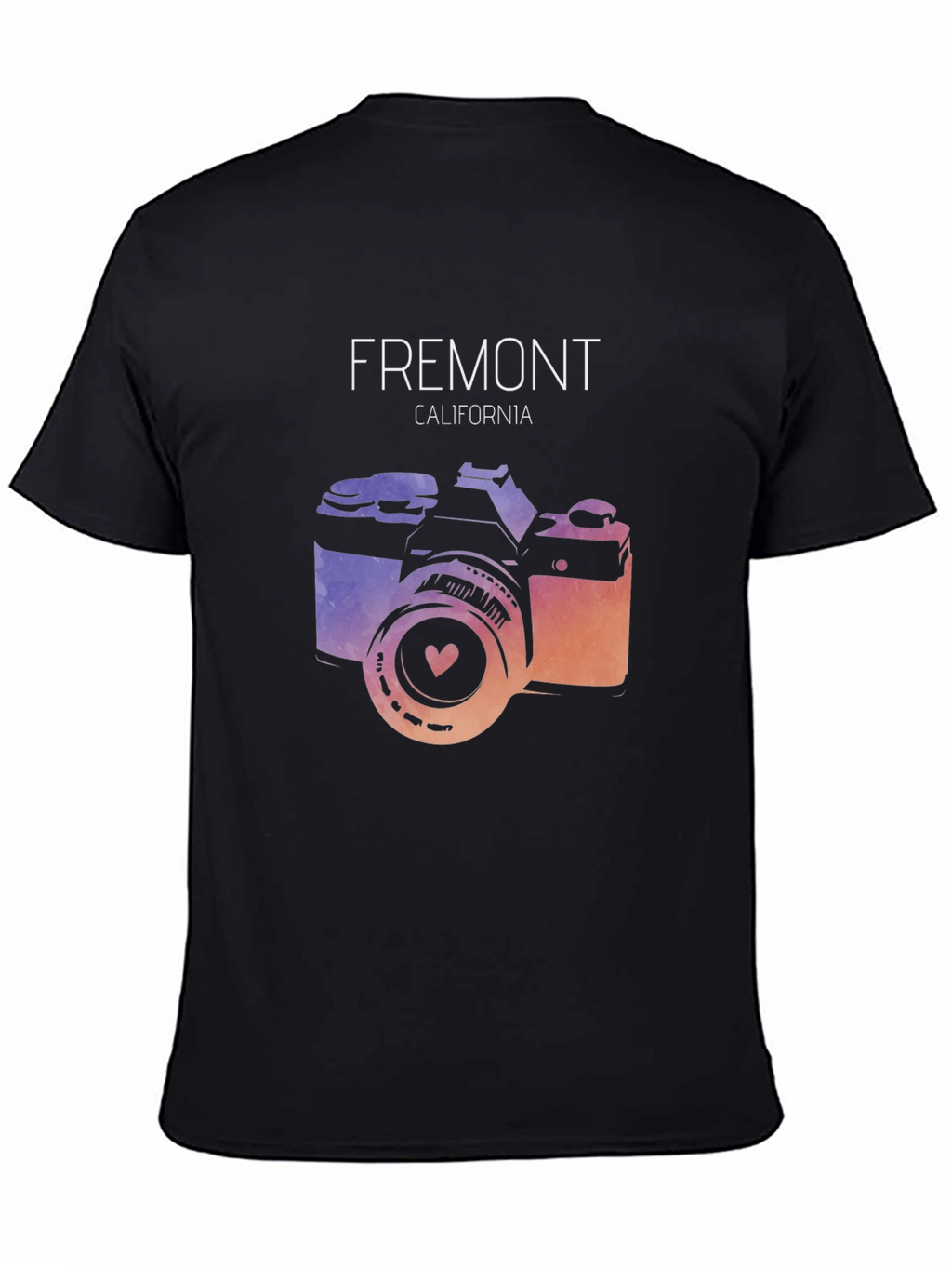 Fremont California Camera Graphic T-Shirt