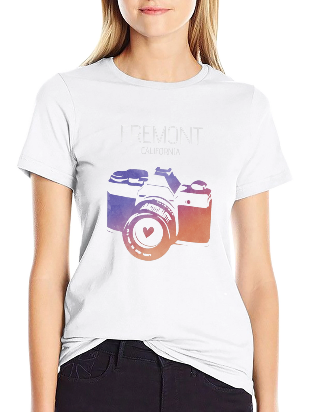 Fremont California Camera Graphic T-Shirt