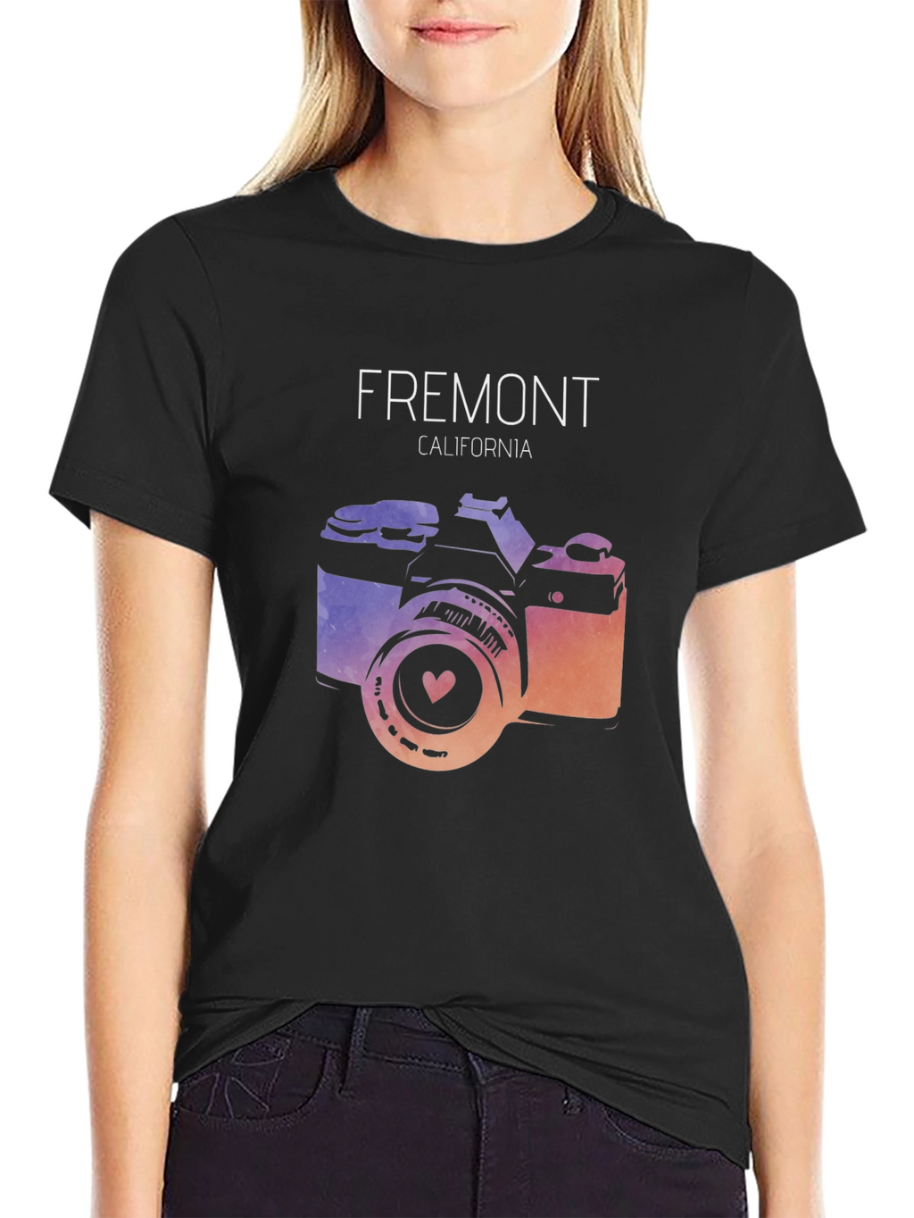 Fremont California Camera Graphic T-Shirt