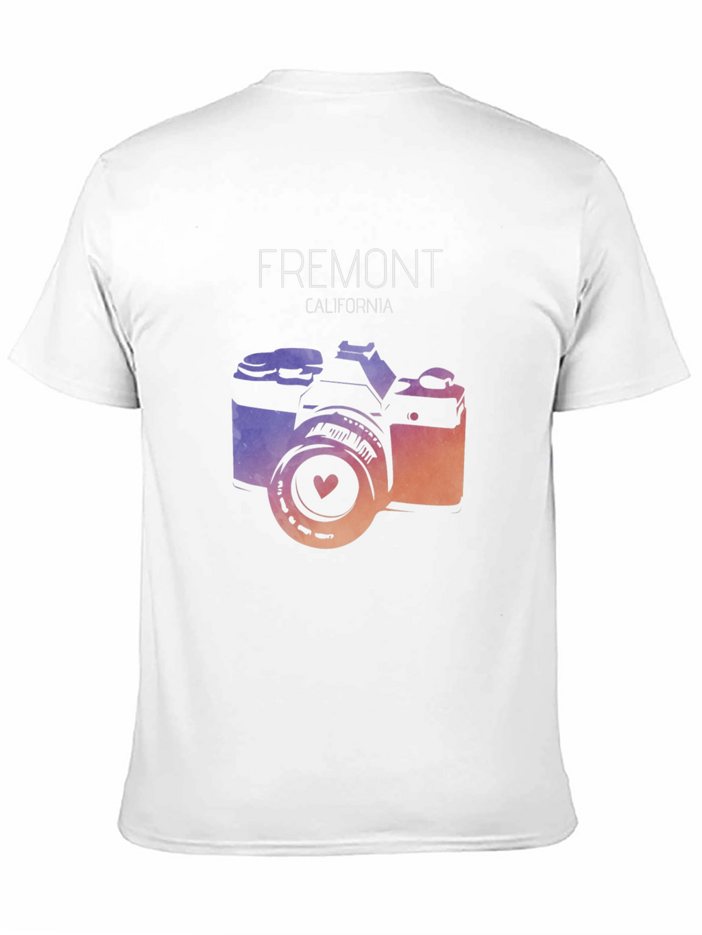 Fremont California Camera Graphic T-Shirt