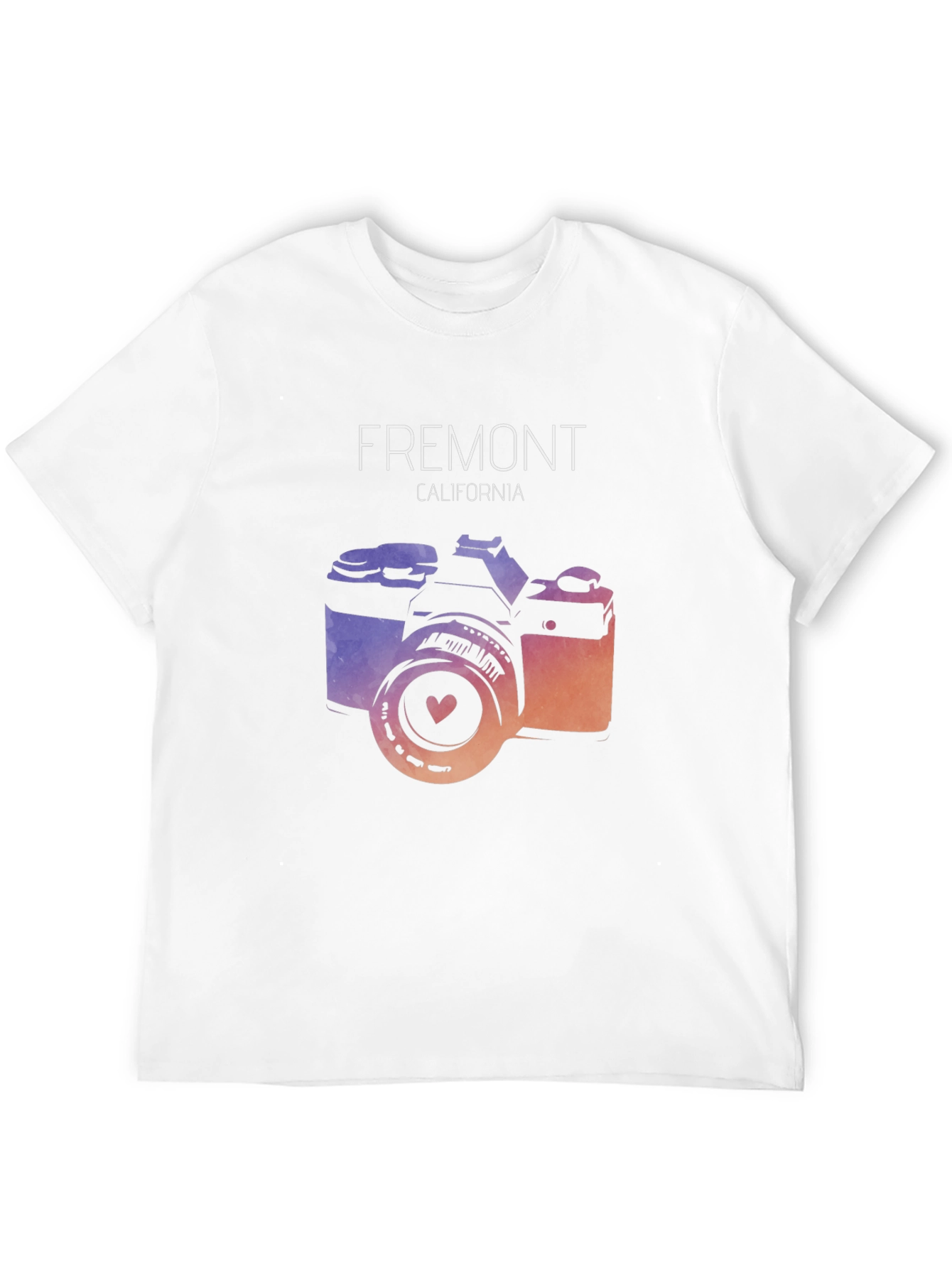 Fremont California Camera Graphic T-Shirt