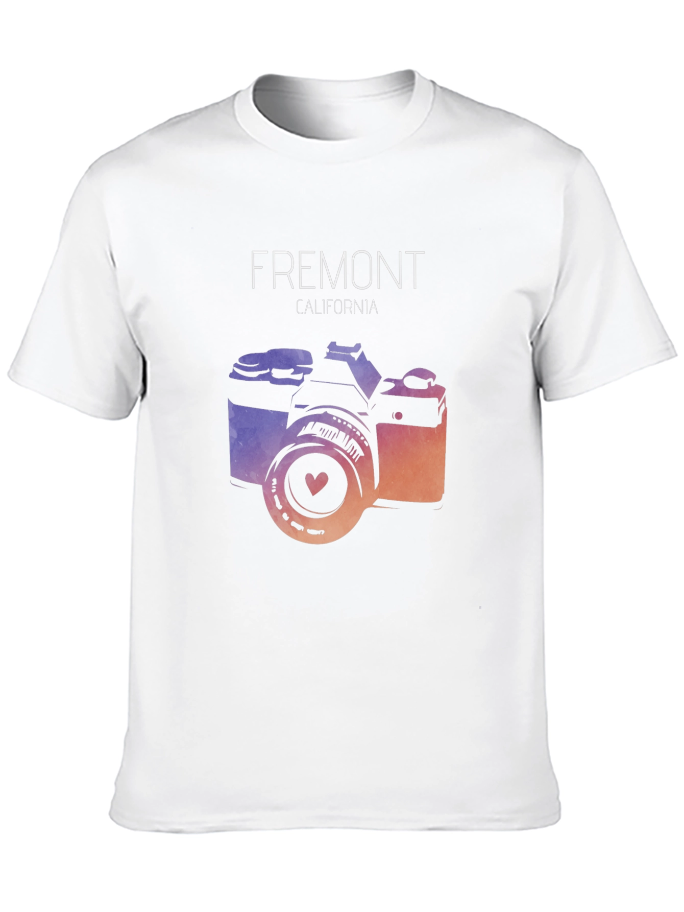 Fremont California Camera Graphic T-Shirt