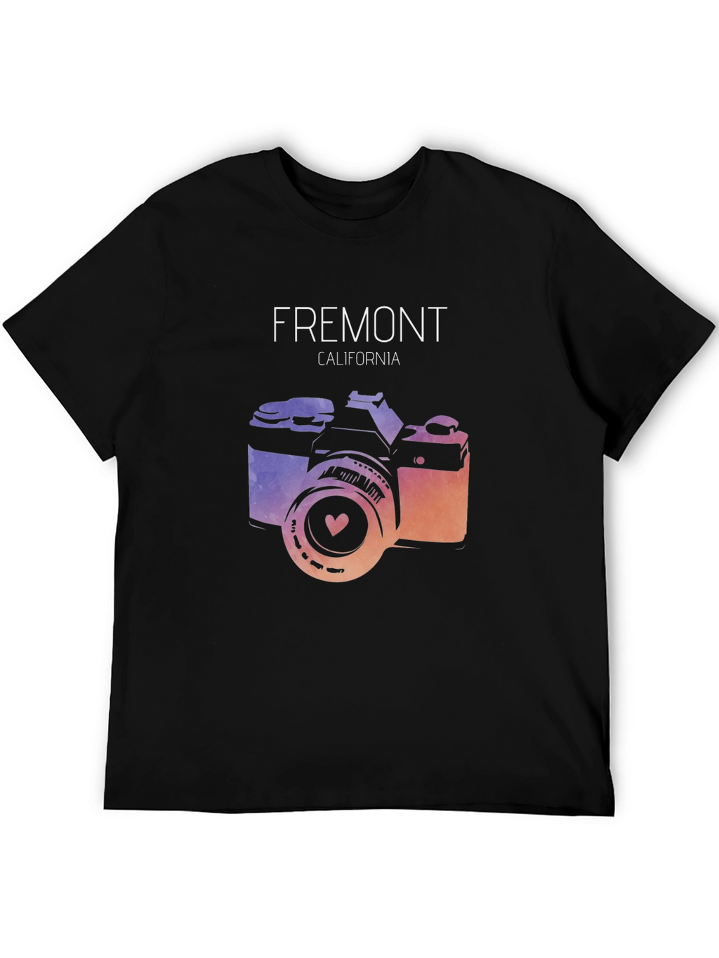 Fremont California Camera Graphic T-Shirt