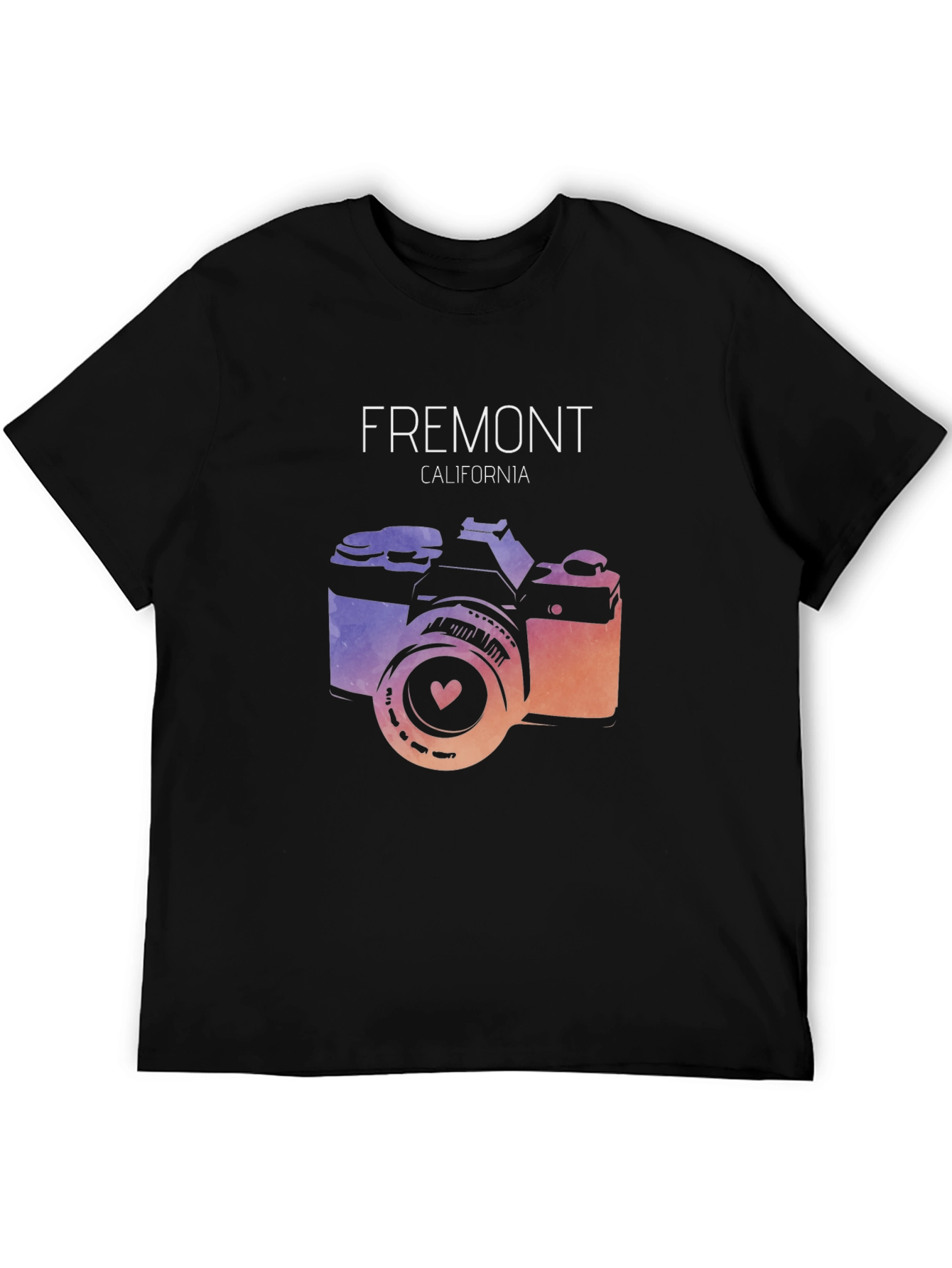 Fremont California Camera Graphic T-Shirt