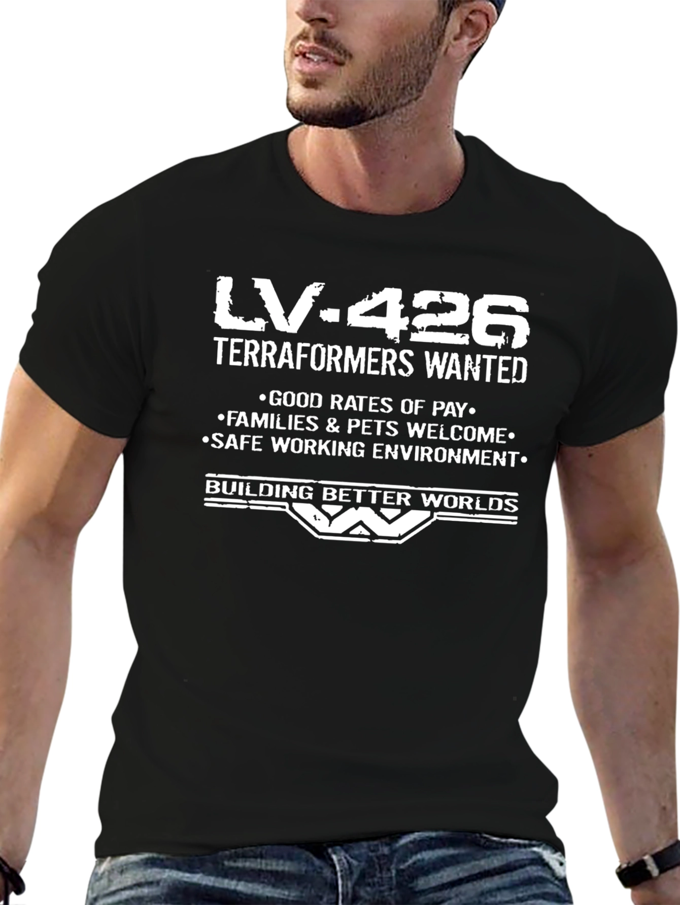 LV-426 Terraformers Wanted Graphic T-Shirt