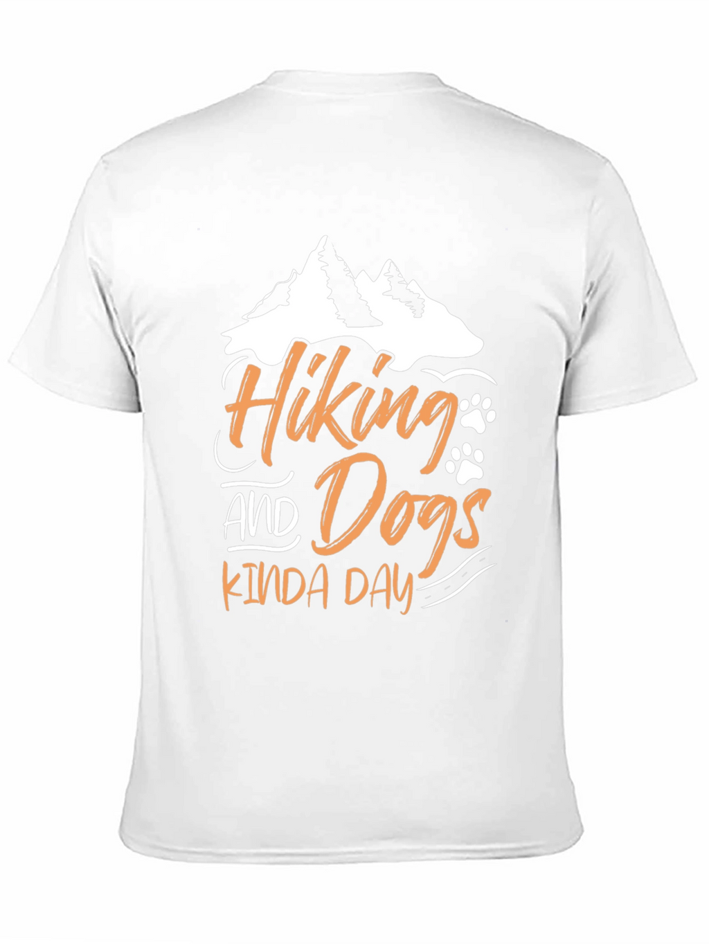 Hiking and Dogs Kinda Day T-Shirt – Outdoor Dog Lover Tee
