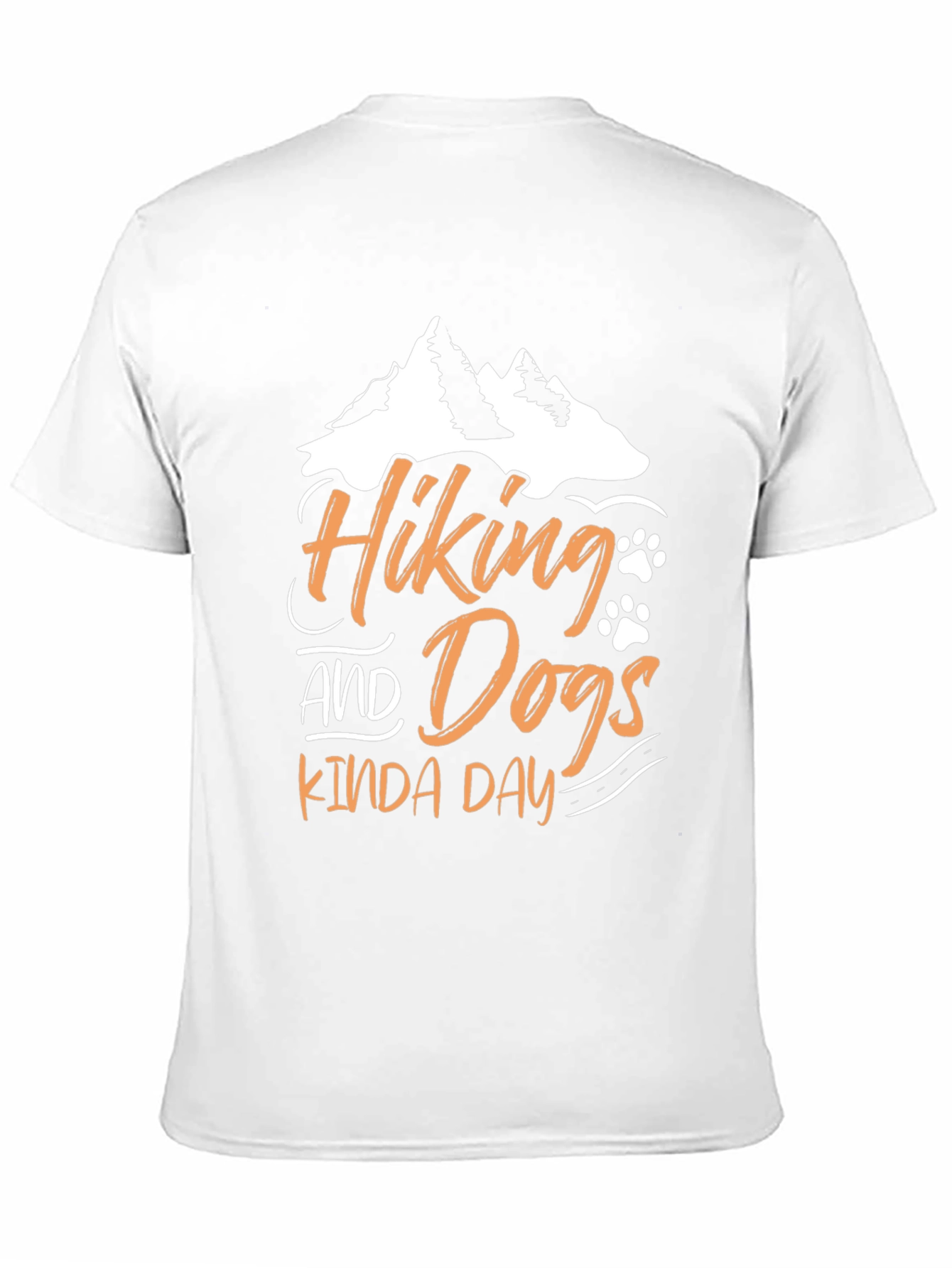 Hiking and Dogs Kinda Day T-Shirt – Outdoor Dog Lover Tee