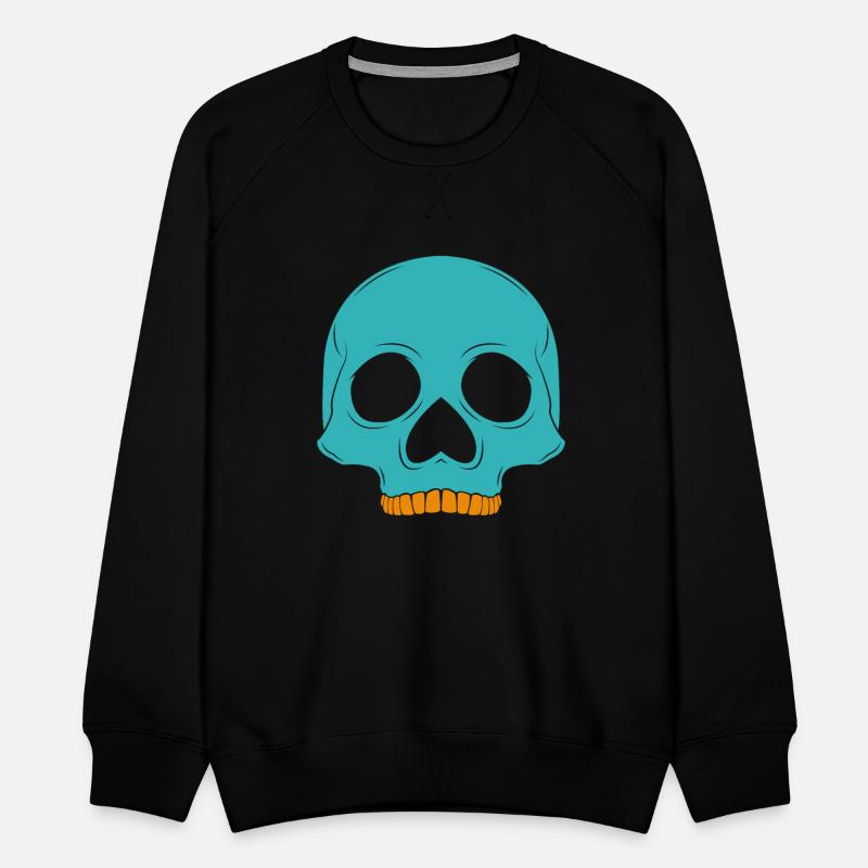 blue shade skull vector illustration