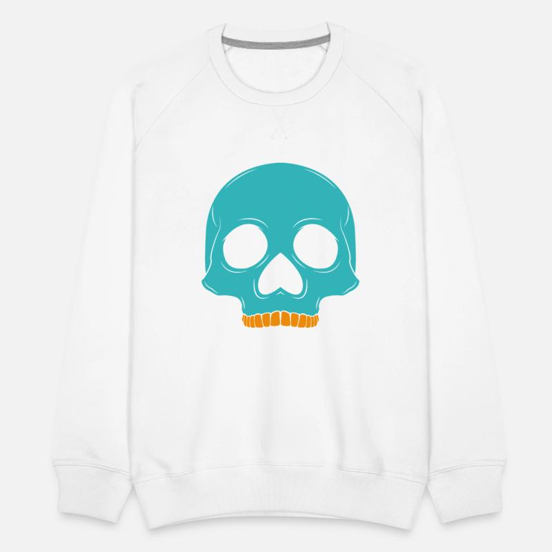 blue shade skull vector illustration