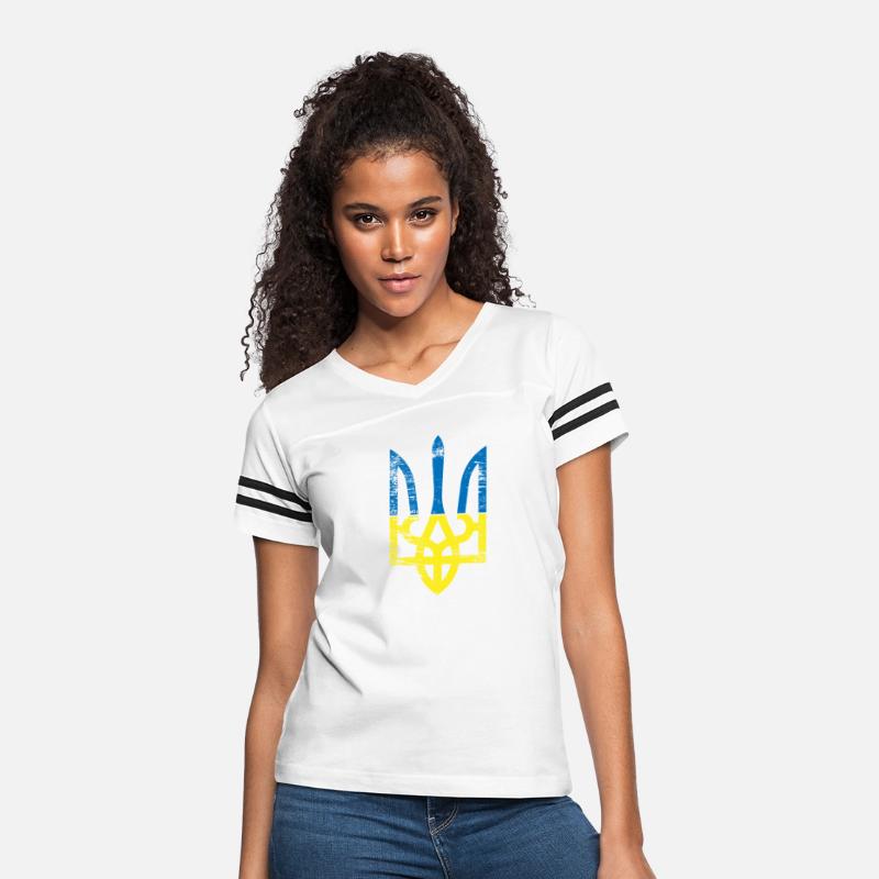 Blue Yellow Coat of Arms Gift Ukraine Ukrainians
